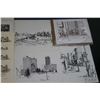 Image 2 : Selection of vintage prints including folio titled "Profiles in the Past" with two limited editon pr