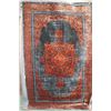 Image 1 : Premium Collection Sizan carpet, polyester, acrylic blend in shades of black, grey and copper 76" X 