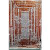Image 1 : Premium Collection Sizan carpet, polyester, acrylic blend in shades of pale blue, brown and copper 7