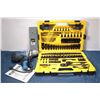 Image 1 : Mastercraft electric impact, working at time of cataloguing and a Stanley 138 pc. tool set, appears 