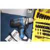 Image 3 : Mastercraft electric impact, working at time of cataloguing and a Stanley 138 pc. tool set, appears 