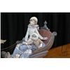 Image 2 : Large Lladro porcelain figurine "Winter Wonderland" 17" in height X 22" long, includes original box