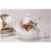 Image 2 : Selection of Royal Albert "Old Country Rose" bone china including individual tea pot, four cups and 