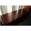 Image 2 : Modern double fold over writing desk with pull out supports and three drawer galley, 33" H X 48" W X