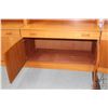 Image 2 : Mid century modern Danish made, Klausen & Son two piece wall unit with two doors, one drawer and two