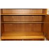 Image 2 : Mid century modern Danish made, Klausen & Son two piece wall unit with four doors, one drawer and on