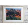 Image 1 : Limited edition artist proof embossed serigraph print titled "River Sunrise" pencil signed by artist