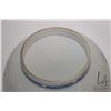 Image 8 : Antique Chinese export, blue and white tin glazed earthenware punch bowl featuring laurel leaf and c