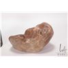 Image 3 : Hand carved soapstone sculpture labeled "The Scream As Seen With Other Faces" and signed by artist A