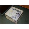 Image 1 : for Living bar stool with black finish and adjustable height, appears new in box, although box has s