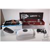 Image 1 : Boxed barbeque tool set, Garmin "Approach S-3" golfing watch with charger, working at time of catalo