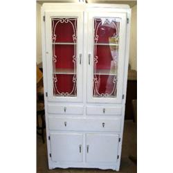 4 door, 3 drawer kitchen hutch (240)