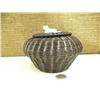 Image 1 : Outstanding baleen basket by James Omnik, 7" made in 1993, 4th basket made with a very unusual full 