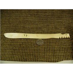 8.75" bone story knife by Maria Anariak of Togiak, AK (2)