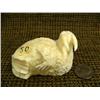 Image 1 : 3" carved ivory walrus #689F (2)