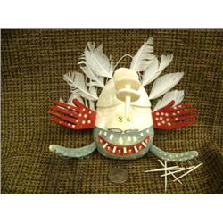 Outstanding, extremely rare 5" ivory mask by Ted Tiulana (3)