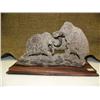 Image 1 : Imported carving of 3 mammoth form mammoth bone #M047 (2)