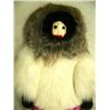 Image 2 : 10" doll with ivory face and rabbit fur parka (240)