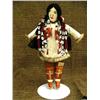 Image 1 : Beautiful St. Lawrence island Yupik doll with bleached seal skin, seal trim and Siberian style muklu