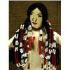 Image 2 : Beautiful St. Lawrence island Yupik doll with bleached seal skin, seal trim and Siberian style muklu