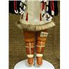 Image 3 : Beautiful St. Lawrence island Yupik doll with bleached seal skin, seal trim and Siberian style muklu