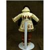 Image 4 : Beautiful St. Lawrence island Yupik doll with bleached seal skin, seal trim and Siberian style muklu