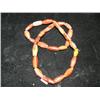 Image 1 : Faceted amber bead necklace 27" (3)