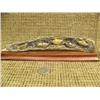 Image 1 : Relief carved mammoth ivory - imported, 8.5" long of 5 salmon swimming upstream (2)