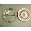 Image 1 : Lot of 2: 1970 George Ahgupuk plate and Alaska plate with totemic designs (2)