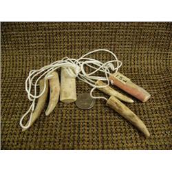 2 pair of antler yo-yos by Maria Anariak from Togiak, AK (2)