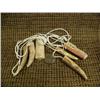 Image 1 : 2 pair of antler yo-yos by Maria Anariak from Togiak, AK (2)
