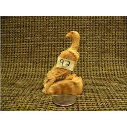 Outstanding 2.75" fossilized ivory eagle by Roger Silook of Gambell, AK (2)