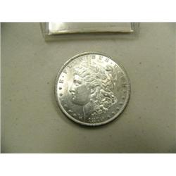 CHOICE on 10 Brilliant uncirculated Morgan dollars: 1879 Philadelphia (2)