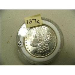 CHOICE on 10 Brilliant uncirculated Morgan dollars: 1884 New Orleans (2)