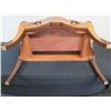 Image 12 : 2-Drawer Bombe Side Table (or Nightstand) w/ Natural Marble Top 29" x 15" x 30"H