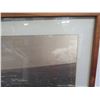Image 2 : Vintage Scenic Photographic Image, Wood Framed & Matted 30" x 26"