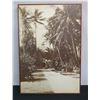 Image 1 : Large Vintage Scenic Photographic Image, Wood Framed 30" x 43"
