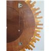 Image 7 : Large Sunburst Wall Mirror, Natural Teak Wood, 40" Dia.