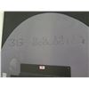 Image 6 : Large Cattelan Italia Oval Mirrored Wall Clock 47" x 35"