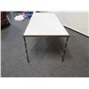 Image 2 : Metal Rectangular Coffee Table w/ Stone Top 50" x 22" x 18"H