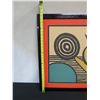 Image 8 : Vintage Abstract Modern Art, Hand Signed by Artist Alexander Calder, Framed 36" x 28"