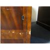 Image 13 : Maitland-Smith Oval Executive Desk w/ Drawers & Cabinet, Marquetry Detail 70" x 44" x 30"H
