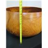 Image 13 : Very Large Kou Wood Bowl, Signed by R.W. Butts 26" Rim Dia, 16.5"H
