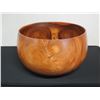 Image 3 : Very Large Kou Wood Bowl, Signed by R.W. Butts 26" Rim Dia, 16.5"H