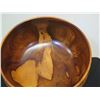 Image 4 : Very Large Kou Wood Bowl, Signed by R.W. Butts 26" Rim Dia, 16.5"H