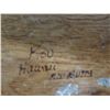 Image 6 : Very Large Kou Wood Bowl, Signed by R.W. Butts 26" Rim Dia, 16.5"H