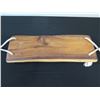 Image 5 : MDZ Creations Koa Wood Swing w/ Maker's Mark & Rope Handles 24" x 9"