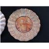 Image 7 : Qty 8 Lesley Roy Hand Illuminated Minstrel Angels Fluted Plates in 24kt Gold 8" dia