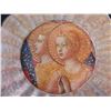 Image 5 : Qty 2 Lesley Roy Hand Illuminated Renaissance Minstrel Angels Fluted Plates in 24kt Gold 12" dia