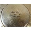 Image 7 : Qty 2 Lesley Roy Hand Illuminated Renaissance Minstrel Angels Fluted Plates in 24kt Gold 12" dia